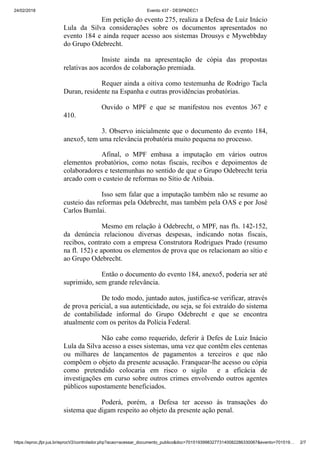 24/02/2018 Evento 437 - DESPADEC1
https://eproc.jfpr.jus.br/eprocV2/controlador.php?acao=acessar_documento_publico&doc=701...