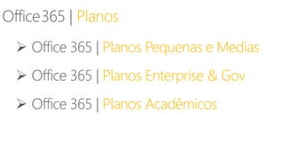 Planos Enterprise & Gov
Planos Pequenas e Medias
Planos Acadêmicos
Planos
 
