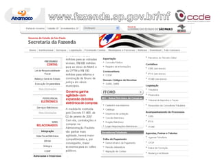 Modelo OperacionalEnvio NF-eTrânsito Autorizado - DANFECompradorVendedorEnvia NFEDevolve Autorizaçãode Uso NF-eReceita FederalSecretaria FazendaAutorizado o uso da NF-e naquela operação, o DANFE acompanhará o trânsito da mercadoria ...