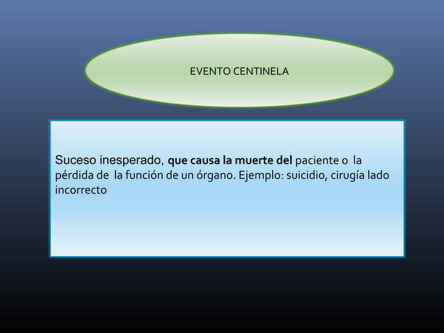 Evento centinela | PPT