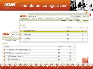 Templates configuráveis
 