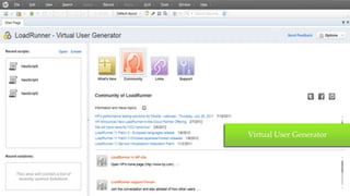 Virtual User Generator
 