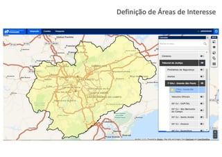 Definição de	
  Áreas de	
  Interesse
 