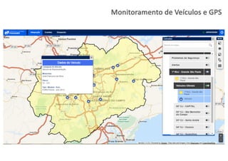 Monitoramento de	
  Veículos e	
  GPS
 
