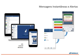 Mensagens Instantâneas e	
  Alertas
 