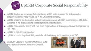 2019, May 23rd, UpCRM München CRM for non profit organisations