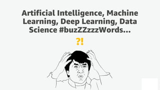 Artificial Intelligence, Machine
Learning, Deep Learning, Data
Science #buzZZzzzWords…
?!
 