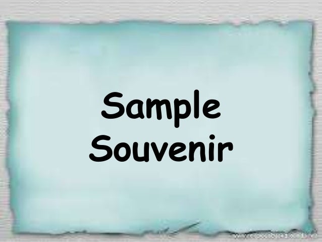 Sample Program For Baptism Party