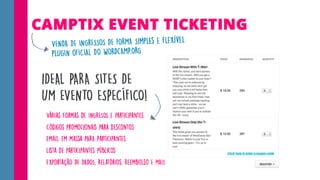 Eventos de Sucesso usam WordPress.