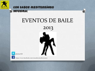 Eventos de baile 2013
