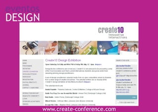 eventos
DESIGN




          www.create-conference.com
 