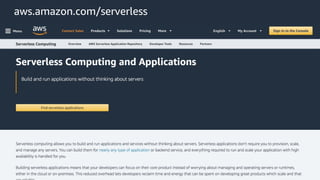aws.amazon.com/serverless
 
