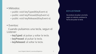 Java Seing Eventos y listeners en Java Swing | PPTX