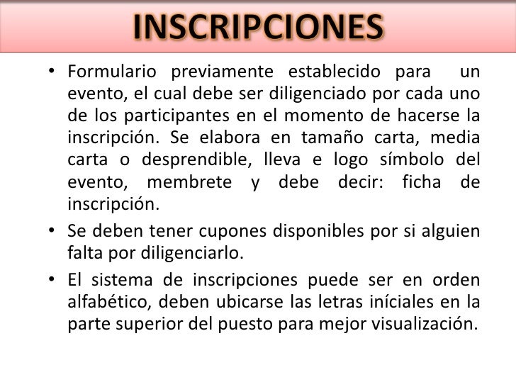 Eventos y certámenes
