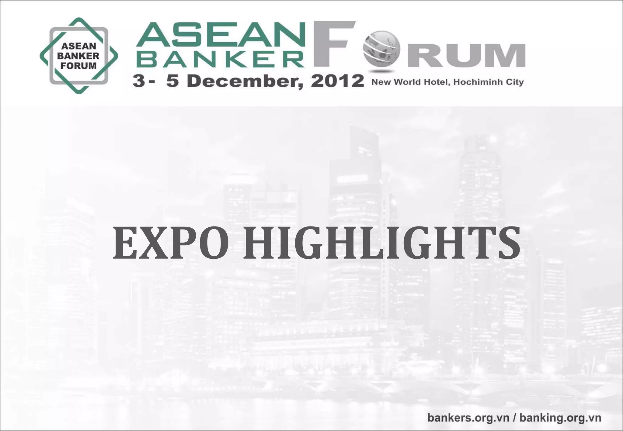 EXPO HIGHLIGHTS
 