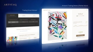 ARTSTAQ Event Pitch Deck