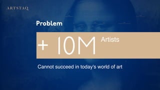 ARTSTAQ Event Pitch Deck