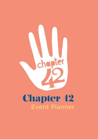 Event Planner
Chapter 42
 