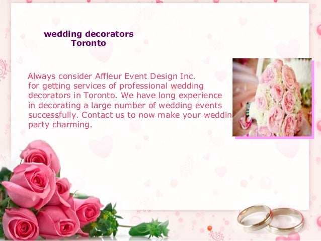 Event Planner In Toronto