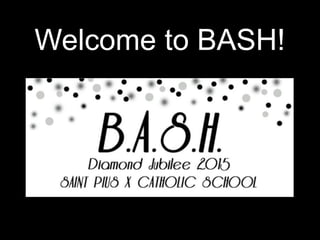 Welcome to BASH!
 