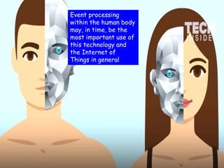 2
Event processing
within the human body
may, in time, be the
most important use of
this technology and
the Internet of
Things in general
 