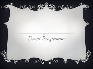 Event Programme 