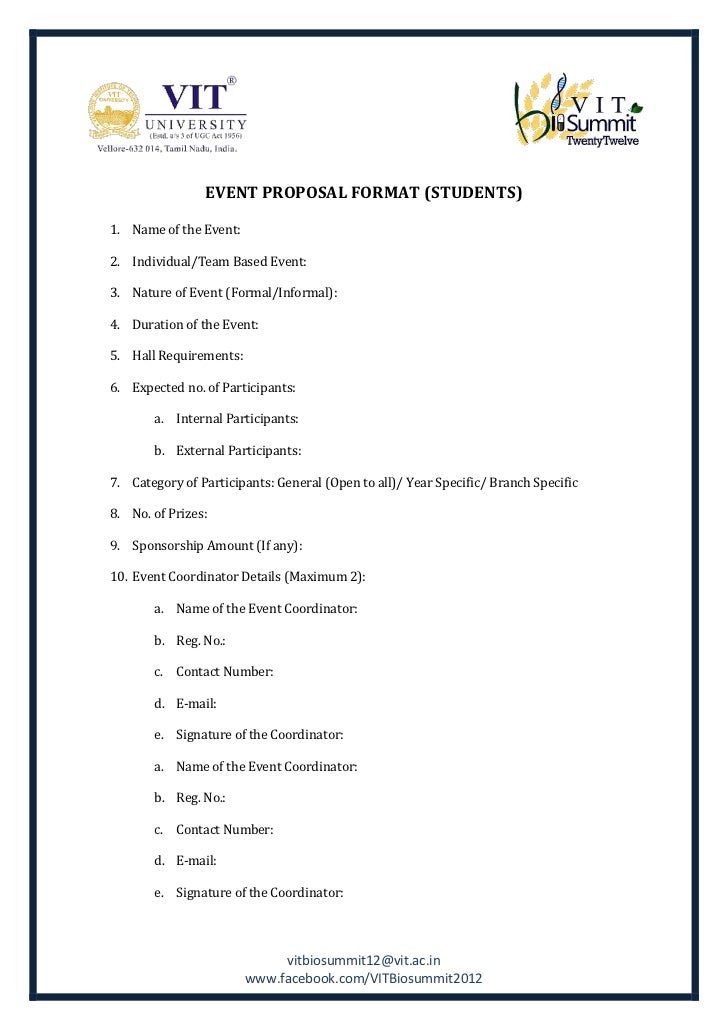 event proposal format_students event proposal format