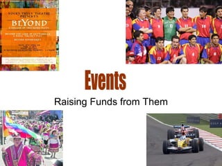Raising Funds from Them Events 