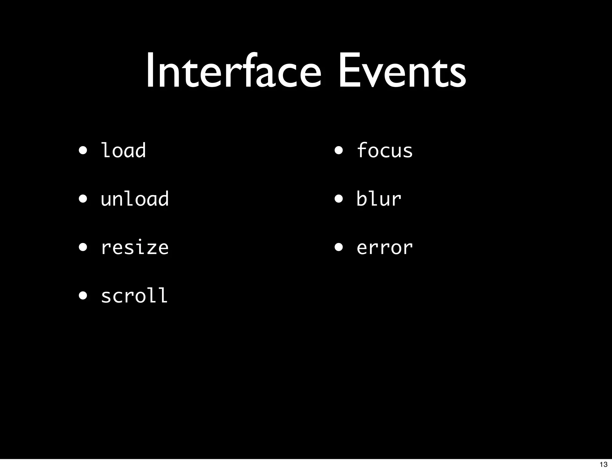 JavaScript From Scratch: Events