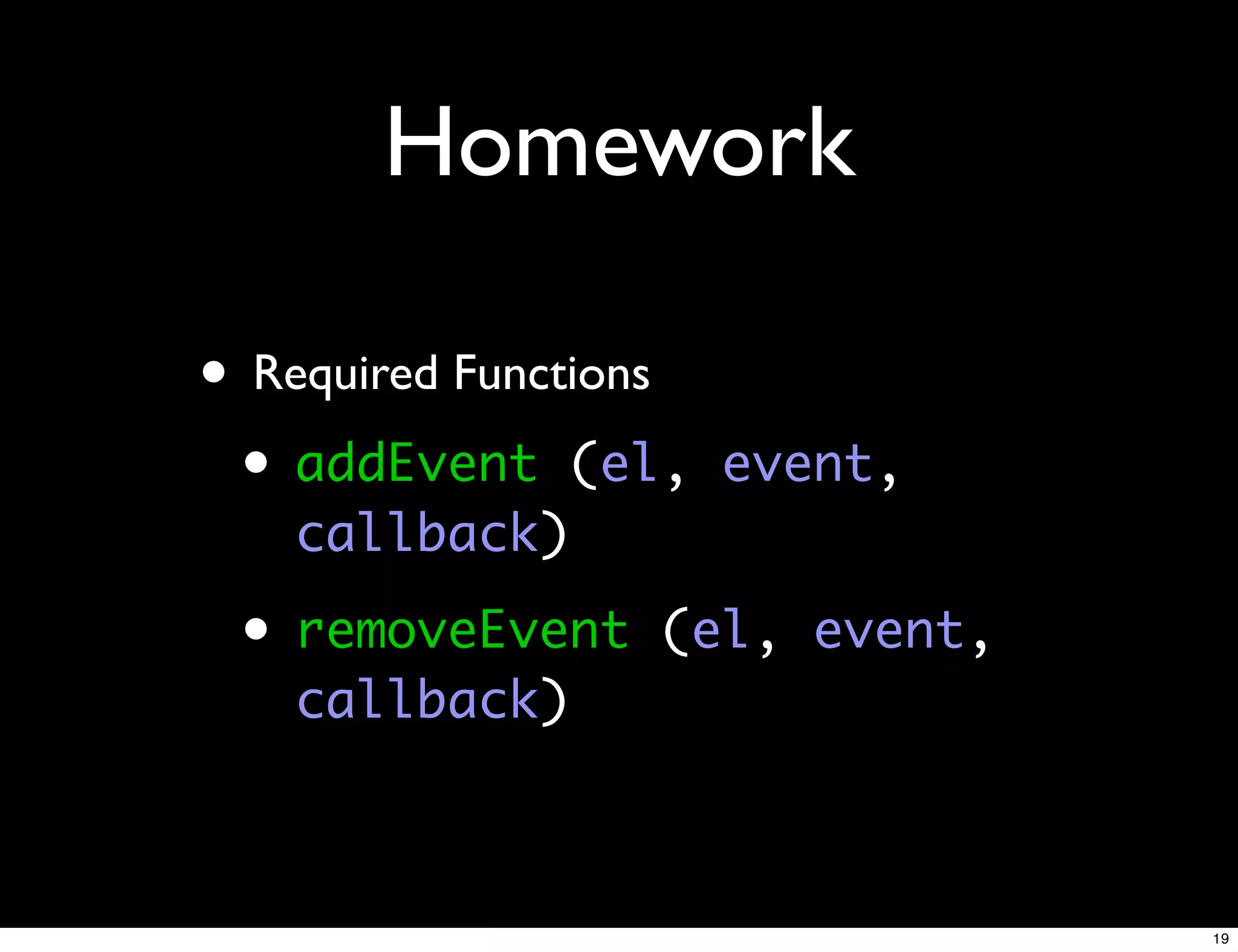 JavaScript From Scratch: Events