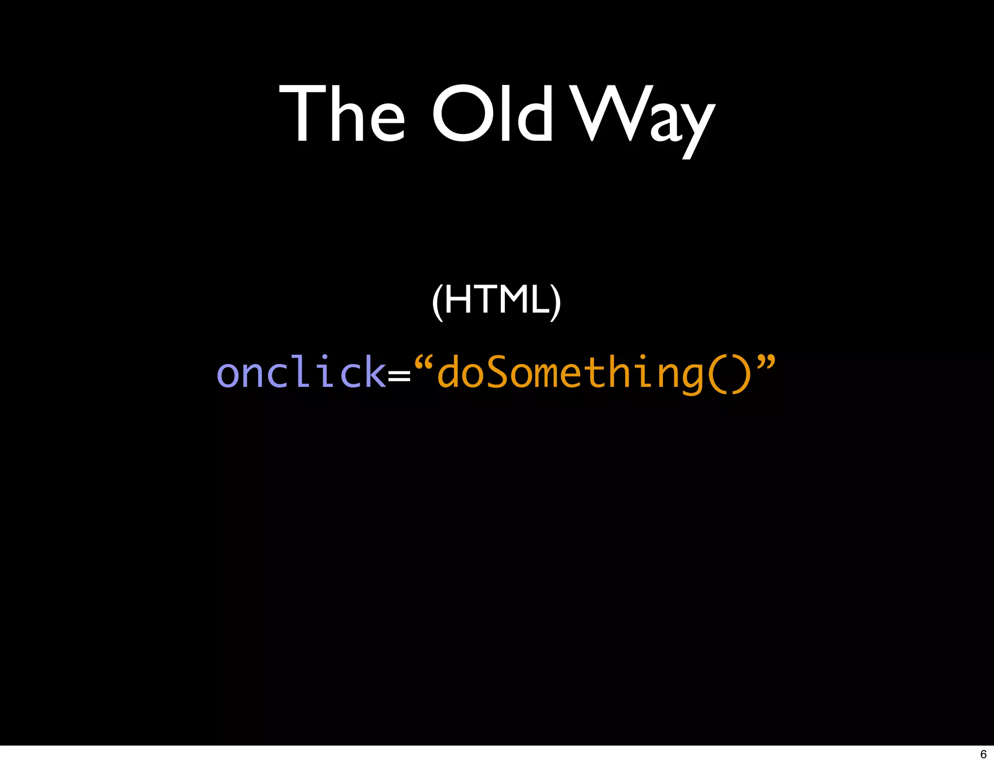 JavaScript From Scratch: Events