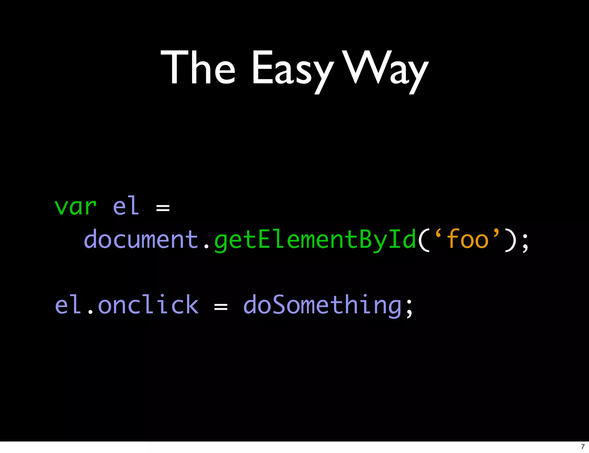 JavaScript From Scratch: Events