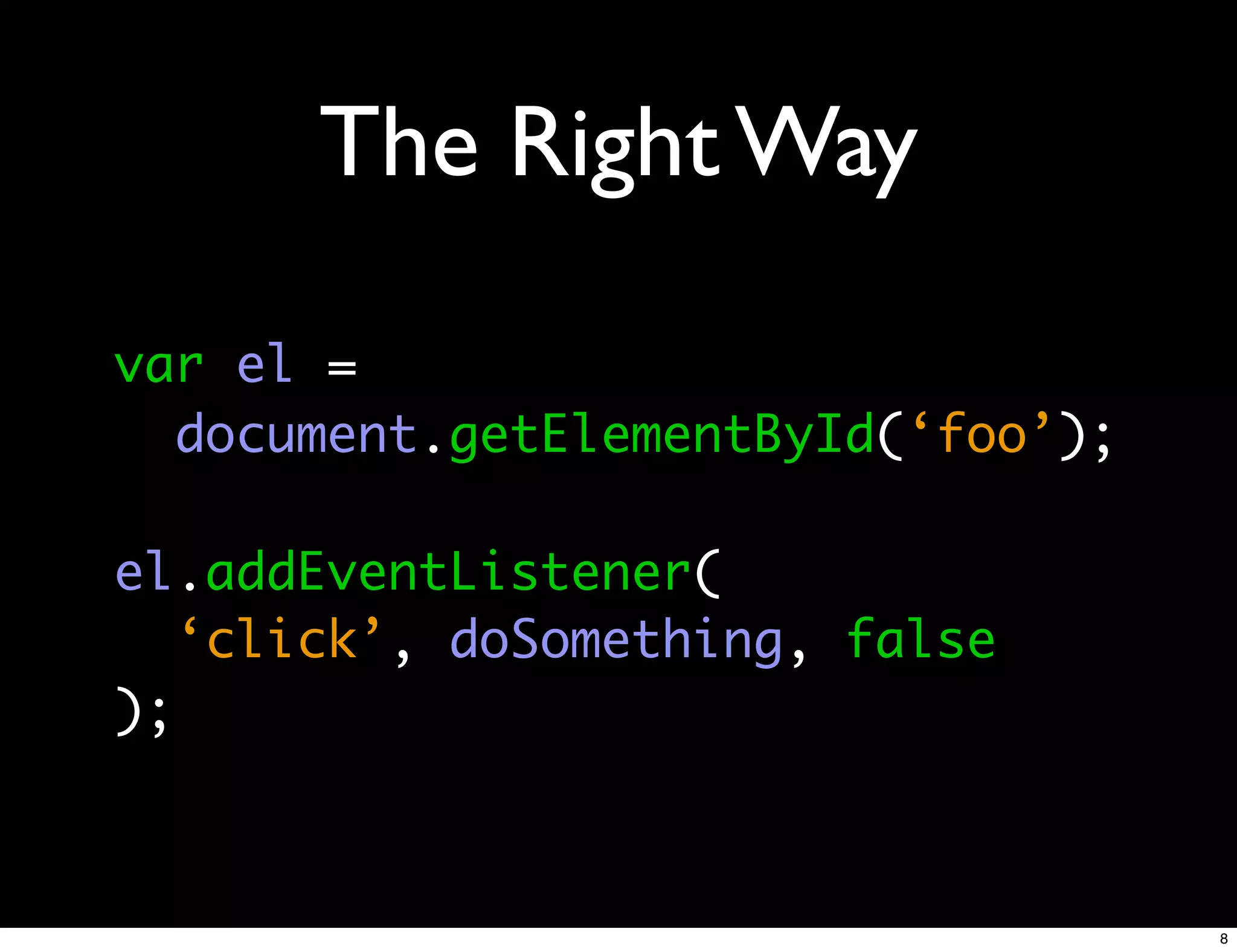 JavaScript From Scratch: Events