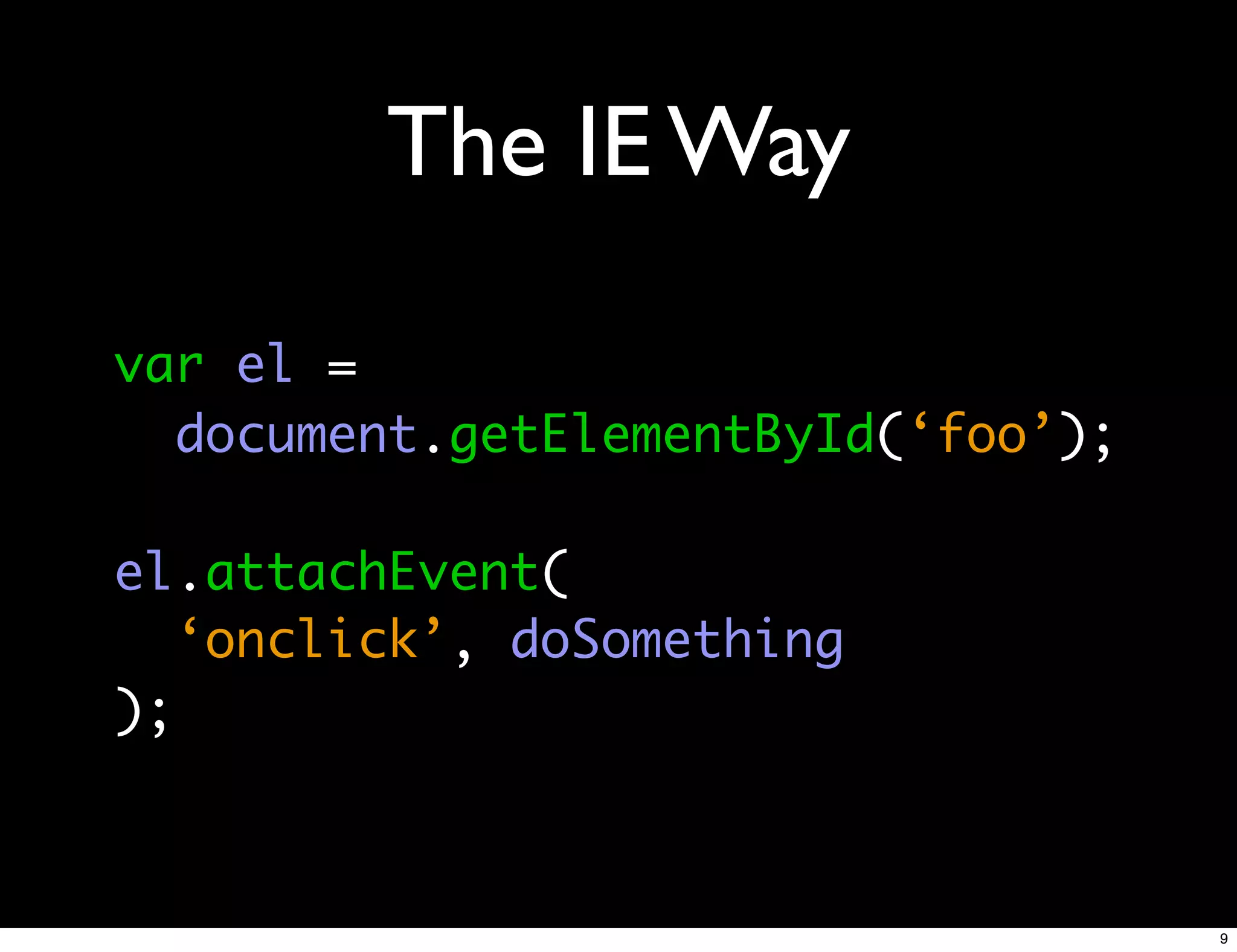 JavaScript From Scratch: Events