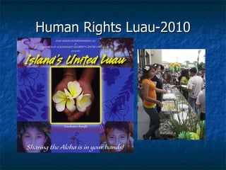 Human Rights Luau-2010 