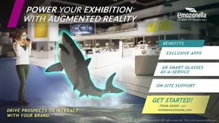 Power your exhibition with wearable augmented reality