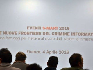 Event S-Mart 2016 Florence, Italy - April 2016