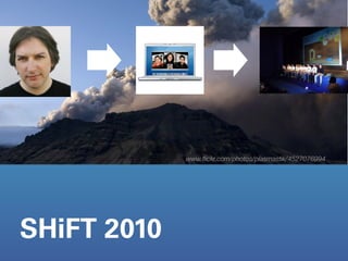 Text




             www.ﬂickr.com/photos/plasmastik/4527076994




SHiFT 2010
 