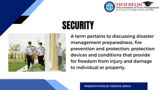 Event Safety & Risk Management in Events | PDF