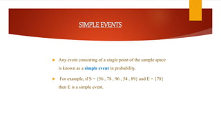 EVENTS AND TYPES OF EVENTS | PPTX | Chemistry | Science