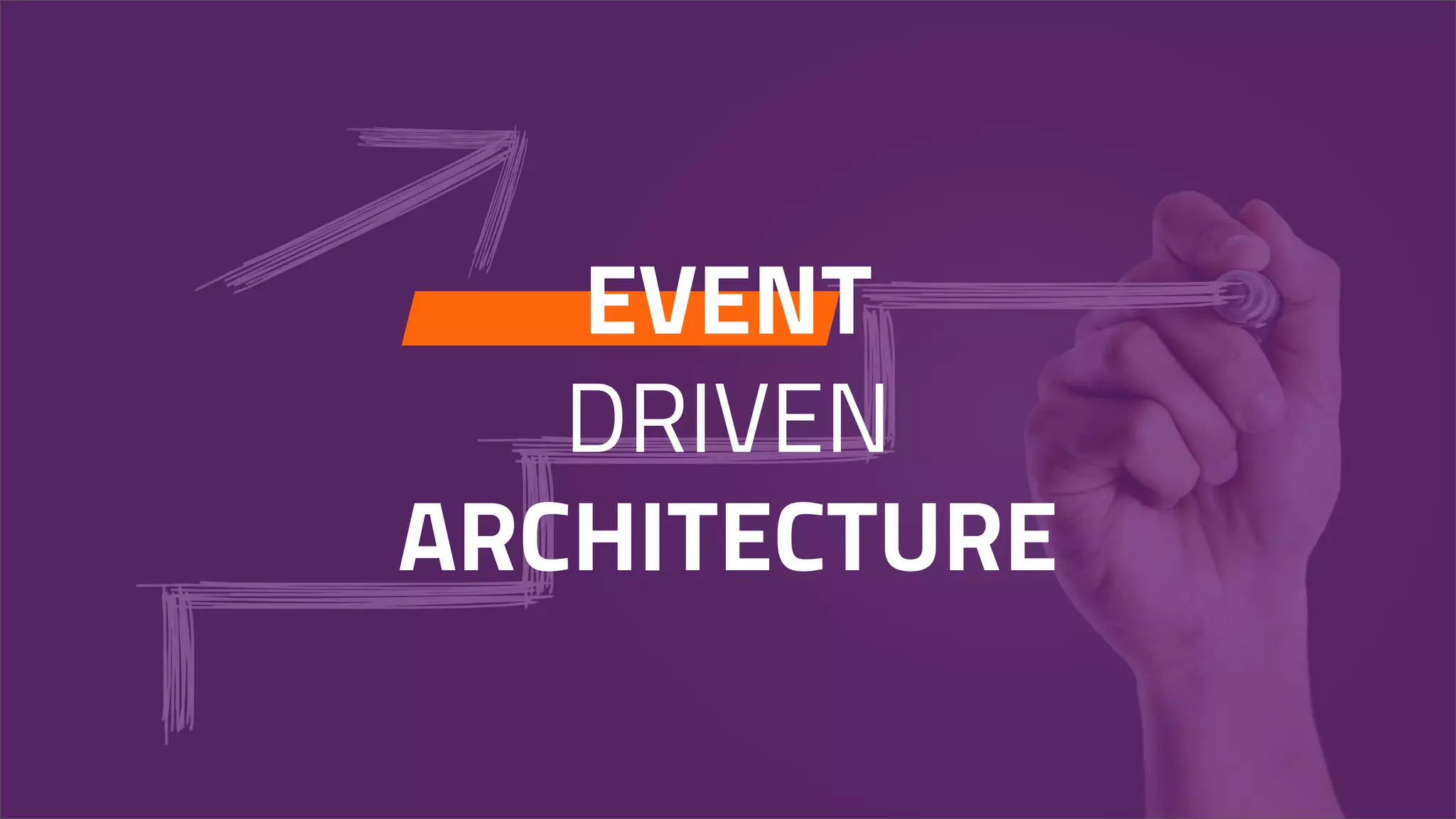 EVENT
DRIVEN
ARCHITECTURE
 