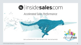 © 2013 Forrester Research, Inc. Reproduction Prohibited

65

 
