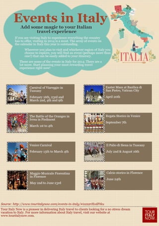 Events in Italy