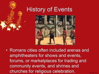 Roman Style Events Intro to Events lesson 1 | PDF