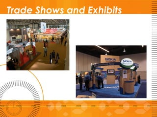 Trade Shows and Exhibits
 