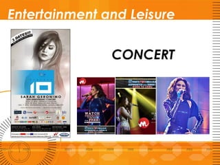 CONCERT
Entertainment and Leisure
 