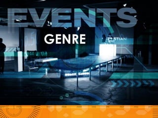 GENRE
 
