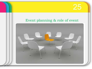25
Event planning & role of event
planner
 