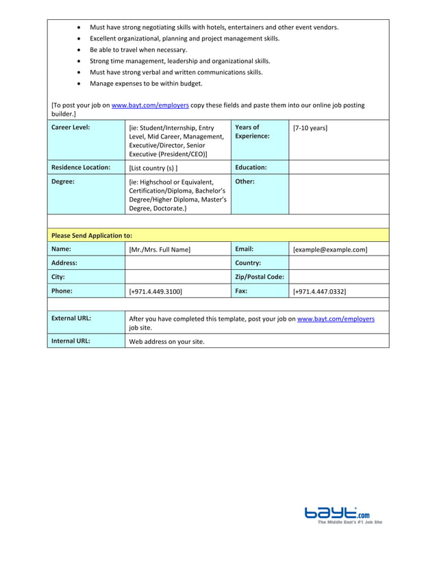 events-organizer-job-description-template-by-bayt