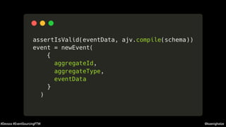 @koenighotze#Devoxx #EventSourcingFTW
 